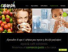 Tablet Screenshot of equanum.es